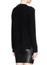 Back View - Click To Enlarge - RAG & BONE - 'Valentina' contrast knit cashmere sweater