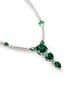 Detail View - Click To Enlarge - CZ BY KENNETH JAY LANE - Cubic zirconia vertical drop necklace