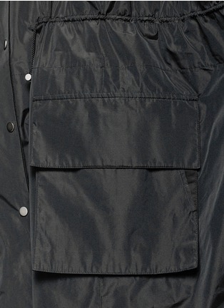 Detail View - Click To Enlarge - MO&CO. EDITION 10 - Oversized nylon parka
