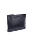 Detail View - Click To Enlarge - BALENCIAGA - 'Supermarket' print crinkled leather pouch