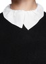 Detail View - Click To Enlarge - CARVEN - Peter Pan collar sweater