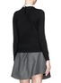 Back View - Click To Enlarge - CARVEN - Peter Pan collar sweater