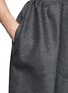 Detail View - Click To Enlarge - CARVEN - Oversize pleat pouf skirt