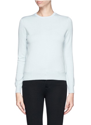 Detail View - Click To Enlarge - CARVEN - Peter Pan collar stretch sweater