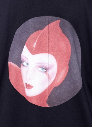 Detail View - Click To Enlarge - STELLA MCCARTNEY - 'Jarr Venus' print oversized hoodie