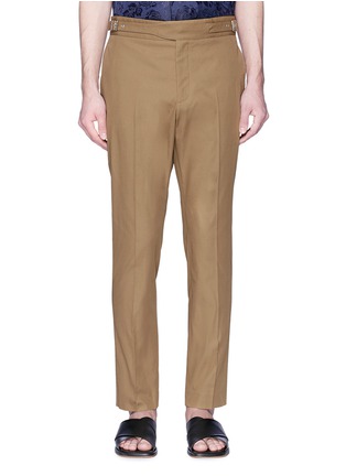 Main View - Click To Enlarge - STELLA MCCARTNEY - 'Pax' buckled waistband pants