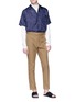 Figure View - Click To Enlarge - STELLA MCCARTNEY - 'Pax' buckled waistband pants