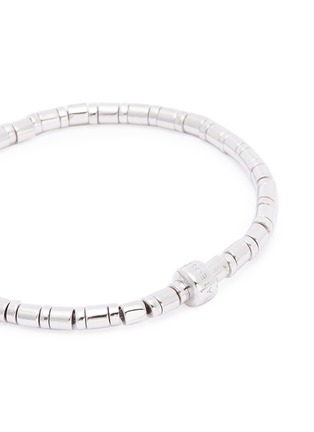 Detail View - Click To Enlarge - TATEOSSIAN - 'Bamboo' silver link chain bracelet