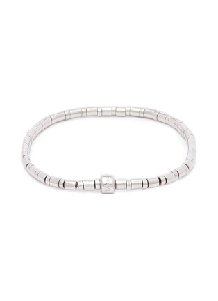 Main View - Click To Enlarge - TATEOSSIAN - 'Bamboo' silver link chain bracelet