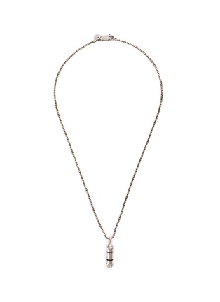 Main View - Click To Enlarge - TATEOSSIAN - 'Lucky Me' rhodium-plated silver pendant necklace