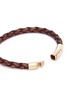 TATEOSSIAN - Braided leather 18k gold bracelet