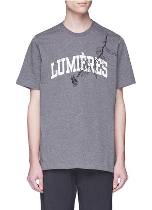 Main View - Click To Enlarge - OAMC - 'Lumières' floral print T-shirt