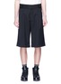 Main View - Click To Enlarge - OAMC - Pleated virgin wool shorts