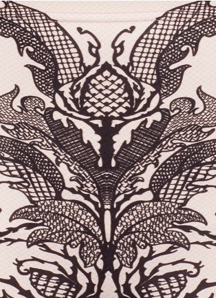 Detail View - Click To Enlarge - ALEXANDER MCQUEEN - Baroque lace print leggings