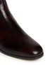 Detail View - Click To Enlarge - JIMMY CHOO - 'Mane' lizard embossed leather ankle boots