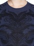 Detail View - Click To Enlarge - ALEXANDER MCQUEEN - Baroque jacquard bodycon dress