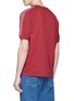 Back View - Click To Enlarge - 10017 - 'Circumflex' stripe trim T-shirt