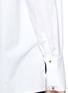Detail View - Click To Enlarge - 3.1 PHILLIP LIM - Bar cufflink darted combo shirt