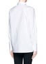 Back View - Click To Enlarge - 3.1 PHILLIP LIM - Bar cufflink darted combo shirt