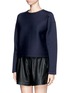 Front View - Click To Enlarge - T BY ALEXANDER WANG - Scuba jersey sweatshirt