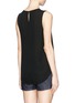 Back View - Click To Enlarge - THEORY - 'Bringam 'silk georgette tank top