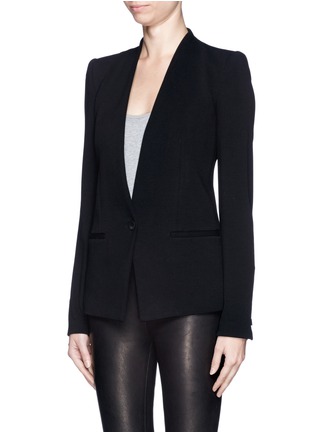 Front View - Click To Enlarge - HELMUT LANG - Inverted collar blazer
