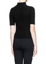 Back View - Click To Enlarge - THEORY - 'Jodi' turtleneck cropped sweater
