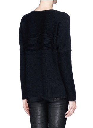 Back View - Click To Enlarge - HELMUT LANG - 'Plov' rib knit sweater