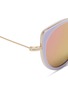 Detail View - Click To Enlarge - STEPHANE + CHRISTIAN - 'Cindy' acetate front metal kids cat eye sunglasses