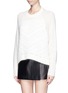 Front View - Click To Enlarge - HELMUT LANG - 'Plov' mohair blend sweater