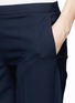 Detail View - Click To Enlarge - THEORY - 'Jin' fold cuff pants