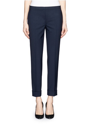 Main View - Click To Enlarge - THEORY - 'Jin' fold cuff pants