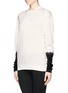 Front View - Click To Enlarge - 3.1 PHILLIP LIM - Contrast sleeve sweater