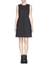 Main View - Click To Enlarge - RAG & BONE - 'Lea' panel cut flap dress