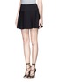 Front View - Click To Enlarge - THEORY - 'Sione B' jacquard flare skirt