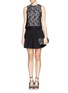Figure View - Click To Enlarge - ALICE & OLIVIA - High pleat flare skirt
