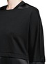 Detail View - Click To Enlarge - 3.1 PHILLIP LIM - Satin and jersey sweatshirt