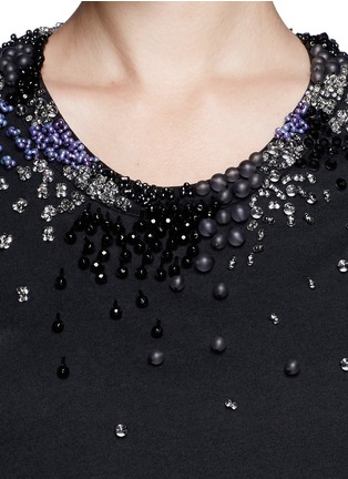 Detail View - Click To Enlarge - 3.1 PHILLIP LIM - Jewel neckline sheer top