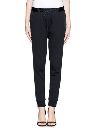 Main View - Click To Enlarge - 3.1 PHILLIP LIM - Satin Waistband jersey sweatpants