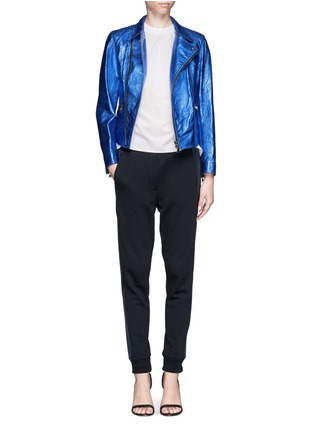 Figure View - Click To Enlarge - 3.1 PHILLIP LIM - Satin Waistband jersey sweatpants