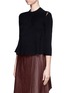 Front View - Click To Enlarge - 3.1 PHILLIP LIM - Cropped rib knit sweater