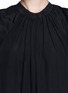 Detail View - Click To Enlarge - 3.1 PHILLIP LIM - Gathered silk shift dress