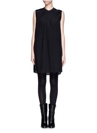 Main View - Click To Enlarge - 3.1 PHILLIP LIM - Gathered silk shift dress