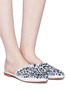 Figure View - Click To Enlarge - 10380 - 'Mercure' sequinned leather slides