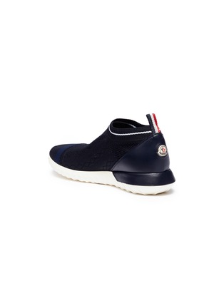 Detail View - Click To Enlarge - MONCLER - 'Giroflee' knit sneakers