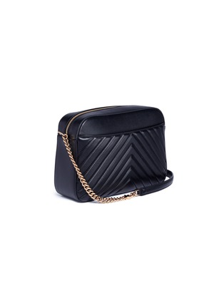 Detail View - Click To Enlarge - STELLA MCCARTNEY - 'Stella Star' quilted faux leather crossbody bag