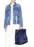 Front View - Click To Enlarge - STELLA MCCARTNEY - 'Falabella Go' chain hobo bag