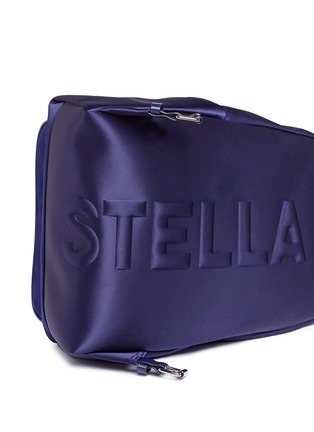  - STELLA MCCARTNEY - 'Falabella Go' satin backpack