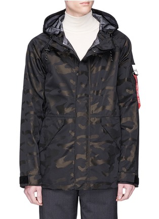 Main View - Click To Enlarge - 73354 - 'Ecwcs Torrent' camouflage print hooded parka