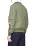 Back View - Click To Enlarge - 73354 - 'L-2B Scout' reversible flight jacket